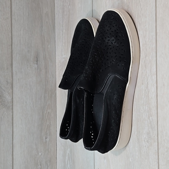 Vionic Women Midiperf Suede Black Slip-On Shoes Sz 10 - Picture 2 of 14